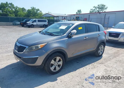 2012 Kia Sportage Lx z USA, uszkodzony, nr VIN KNDPBCA28C7237079